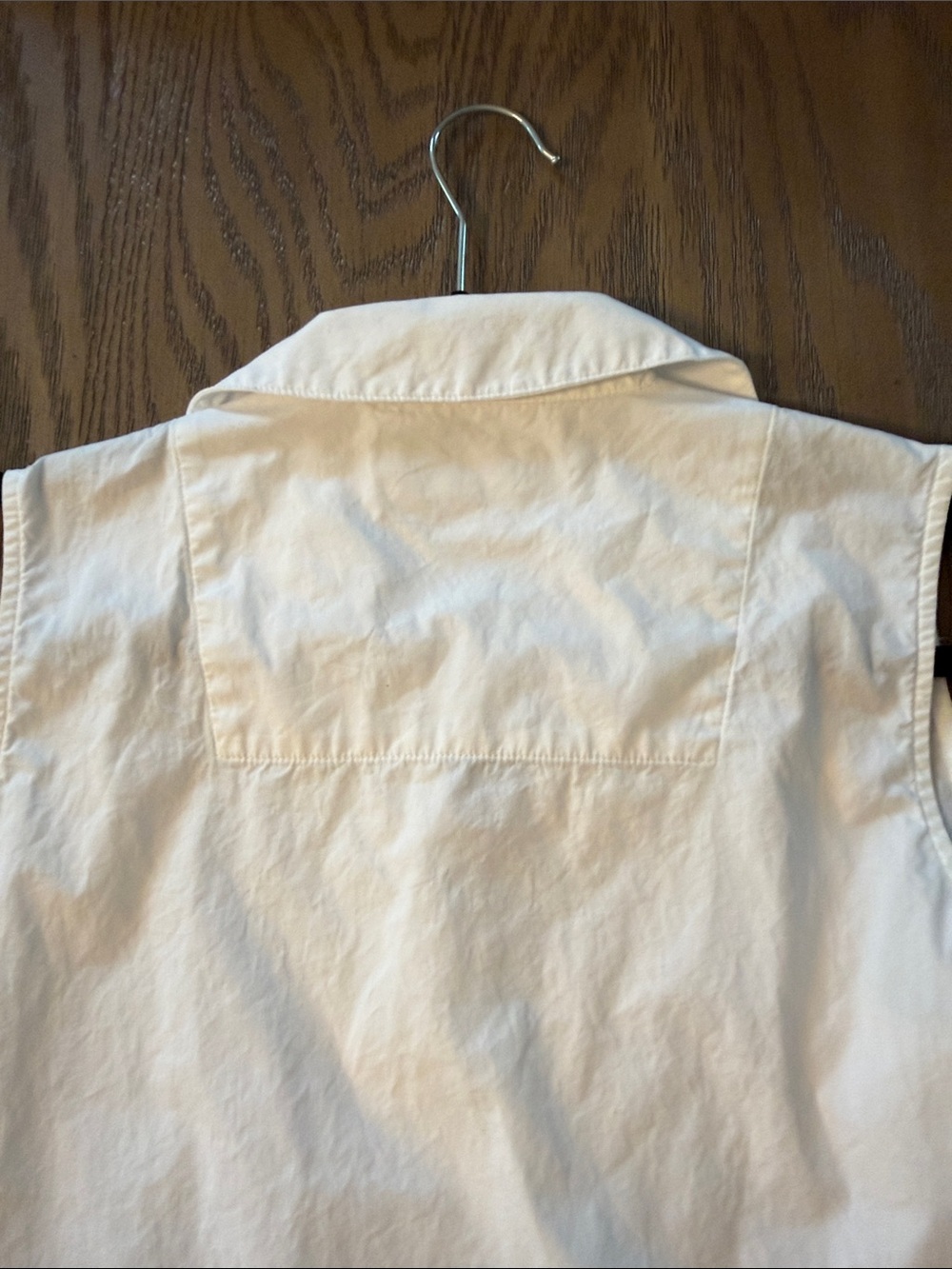 Banana Republic White Sleeveless Collared A-Line Dress - Picture 13 of 14